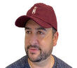 Load image into Gallery viewer, BURGUNDY RED BASEBALL HAT
