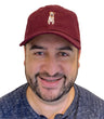 Load image into Gallery viewer, BURGUNDY RED BASEBALL HAT
