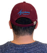 Load image into Gallery viewer, BURGUNDY RED BASEBALL HAT
