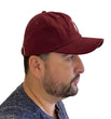 Load image into Gallery viewer, BURGUNDY RED BASEBALL HAT
