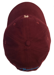 BURGUNDY RED BASEBALL HAT