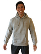 Load image into Gallery viewer, GREY HOODED SWEATSHIRT
