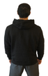 Load image into Gallery viewer, BLACK HOODED SWEATSHIRT
