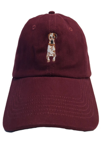 BURGUNDY RED BASEBALL HAT